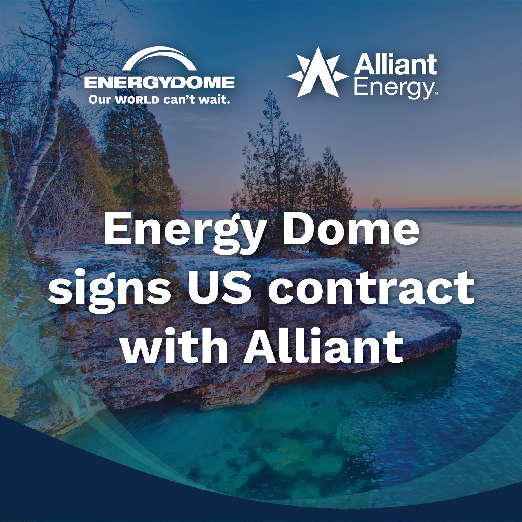 Energy Dome signs US contract with Alliant Featured Image