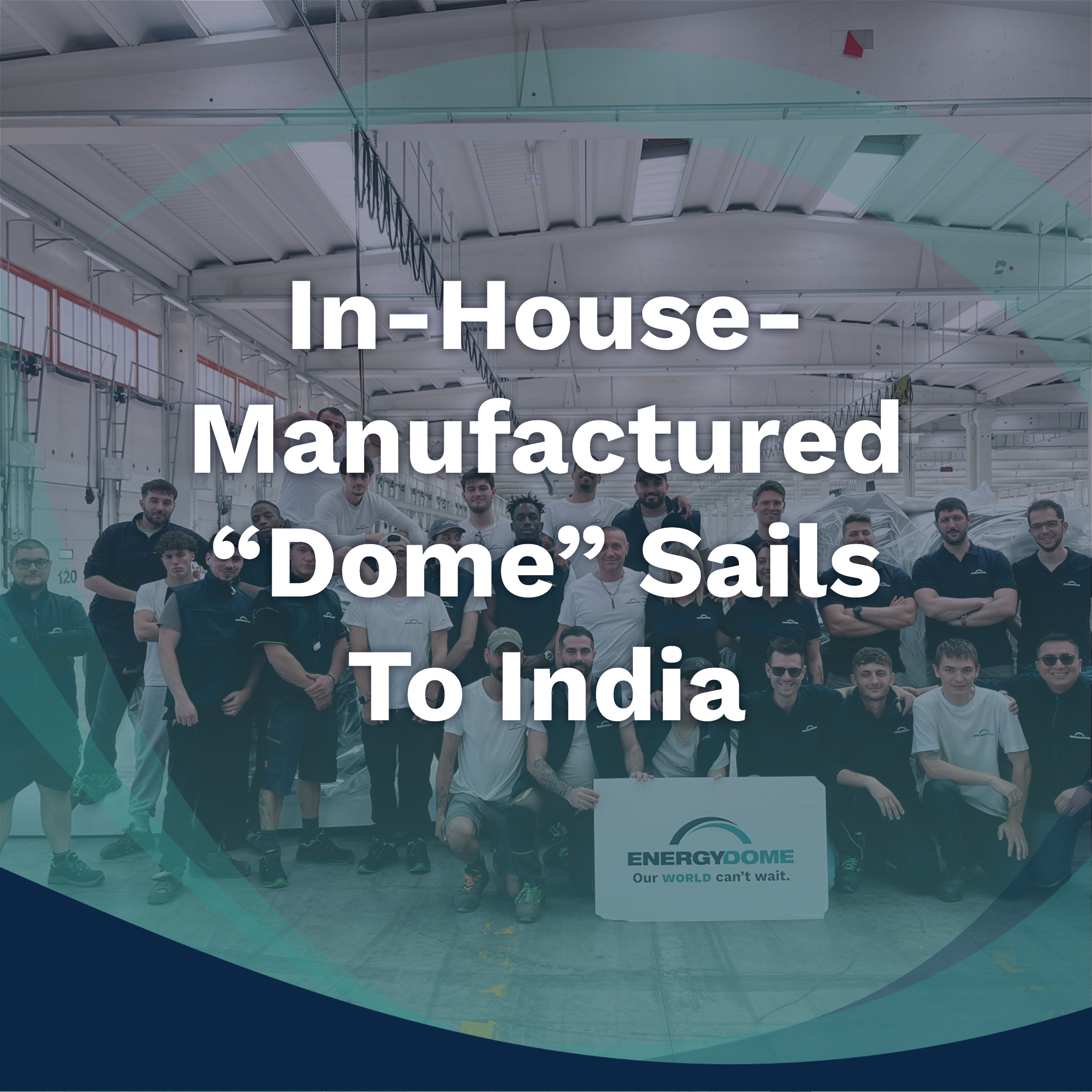 In-House-Manufactured “Dome” Sails To India Featured Image